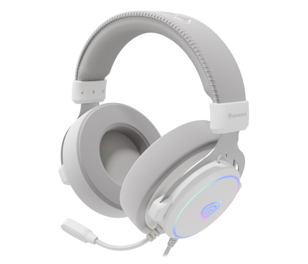 Genesis NEON 764 RGB białe NSG-2170 - 1278197 - zdjęcie 3